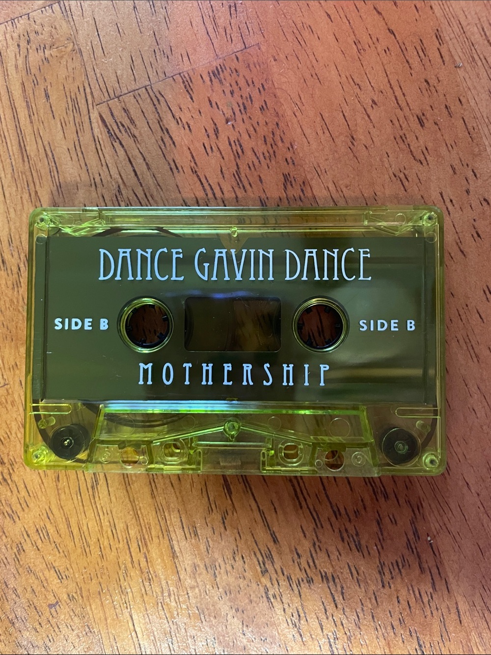 Dance Gavin Dance Mothership Cassette - Yellow Translucent Shell
